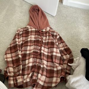 AE Hooded Flannel